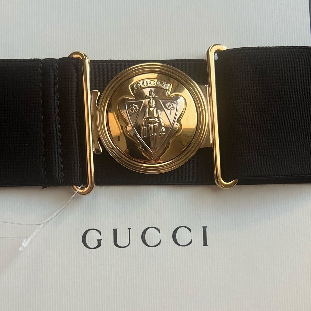 GUCCI Hysteria Waist Clincher Vintage Black Belt